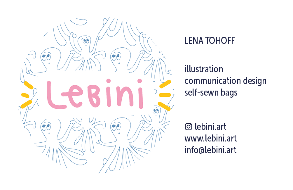 Lena Tohoff Lebini business card